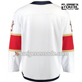 Kinder Eishockey Florida Panthers Trikot Blank Adidas Weiß Authentic